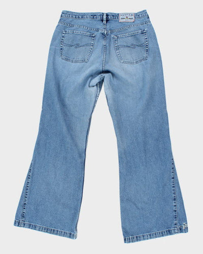 Y2k 00s Silver Big Fit Jeans - W33 L31