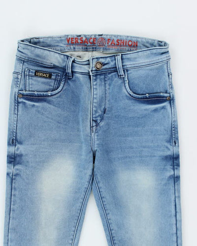 Y2k 00s Versace Skinny Jeans - W30 L30