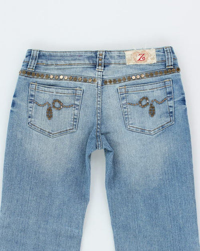 Y2k 00s Zoe Studded Jeans - W29 L32