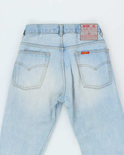 Y2k 00s Blush on Distressed Patchwork Jeans - W26 L29