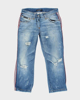 Y2k 00s Dolce &amp; Gabbana Distressed Jeans - W30 L24