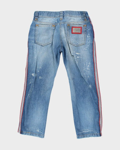 Y2k 00s Dolce & Gabbana Distressed Jeans - W30 L24
