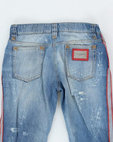 Y2k 00s Dolce &amp; Gabbana Distressed Jeans - W30 L24