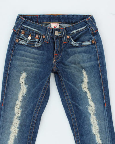 Y2k 00s True Religion Distressed Jeans - W26 L30