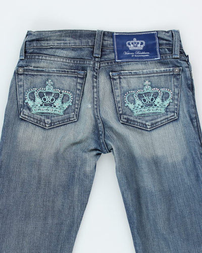Y2k 00s Victoria Beckham x Rock & Republic Jeans - W26 L33