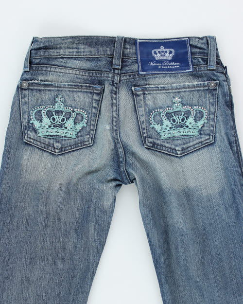 Y2k 00s Victoria Beckham x Rock & Republic Jeans - W26 L33
