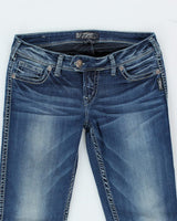 Y2k 00s Silver Jeans - W29 L31