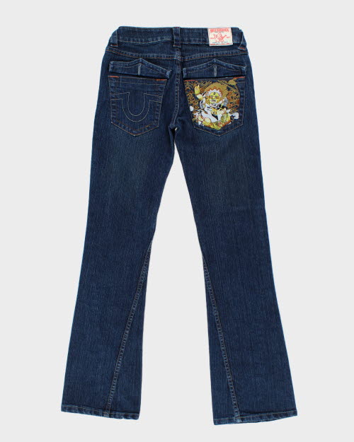 Y2k 00s True Religion Embroidered Jeans - W28 L30