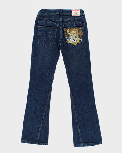Y2k 00s True Religion Embroidered Jeans - W28 L30