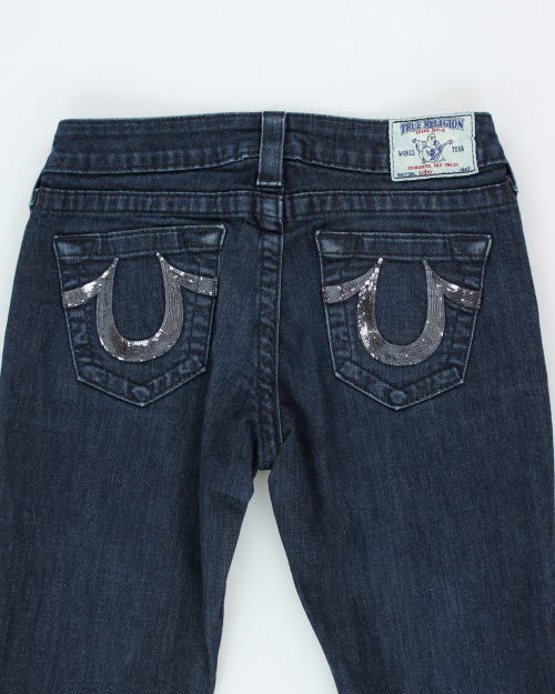 Y2k 00s True Religion Sequin Jeans - W27 L32