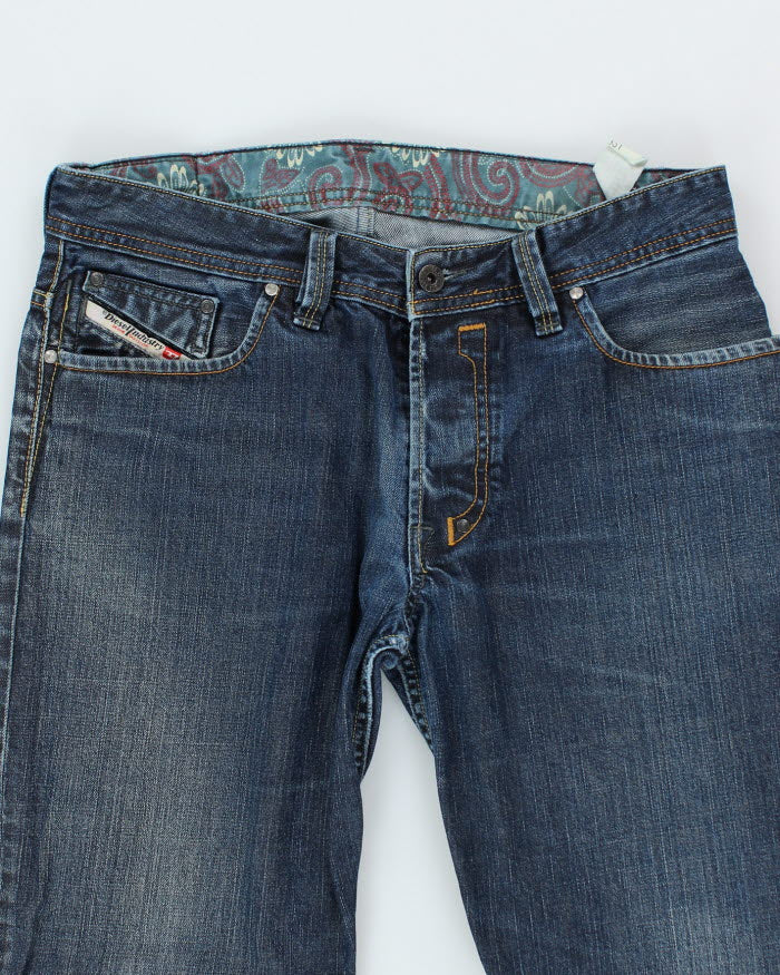Y2k 00s Diesel Dark Wash Jeans - W33 L32 – Rokit