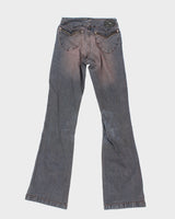 Y2k 00s Parasuco Lace-up Jeans - W26 L33