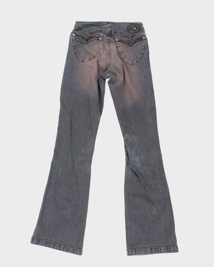 Y2k 00s Parasuco Lace-up Jeans - W26 L33