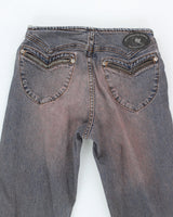 Y2k 00s Parasuco Lace-up Jeans - W26 L33