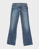 Y2k 00s Miss Me Studded Jeans - W30 L33