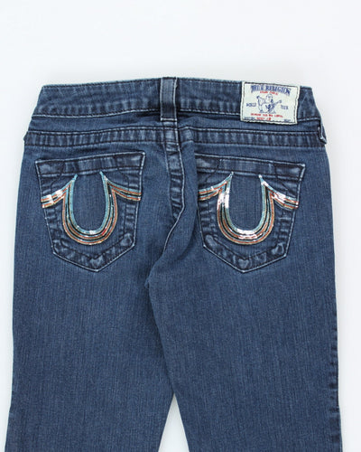 Y2k 00s True Religion Sequin Jeans - W26 L32