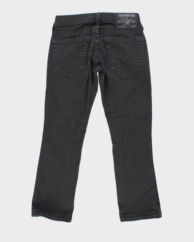 Y2k 00s True Religion Black Jeans - W32 L28