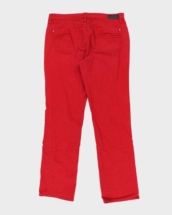 DKNY Red Jeans W32 L32 Rokit