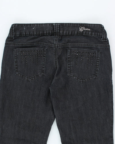 Y2k 00s Guess Black Jeans - W29 L33