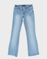 Y2k 00s Light-wash Bootcut Jeans - W32 L32