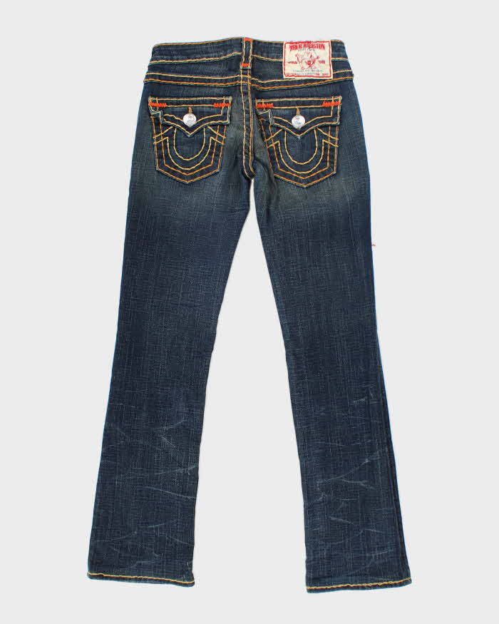 Vintage Y2K True Religion Skinny Dark Wash Denim Jeans - W27 L30