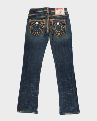 Vintage Y2K True Religion Skinny Dark Wash Denim Jeans - W27 L30