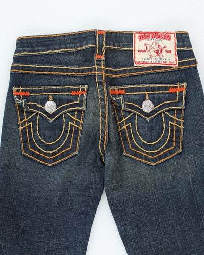 Vintage Y2K True Religion Skinny Dark Wash Denim Jeans - W27 L30