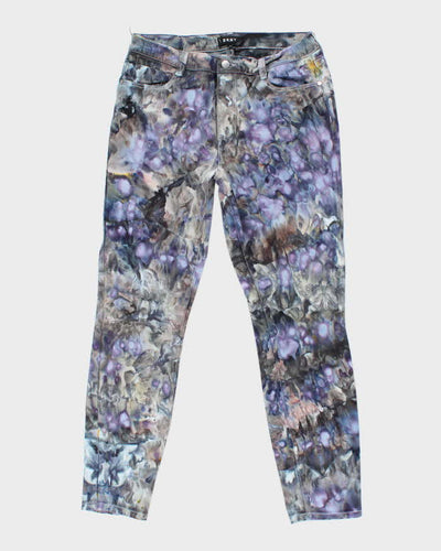 DKNY Tie-Dye Print Jeans - W32 L28