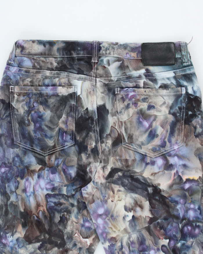 DKNY Tie-Dye Print Jeans - W32 L28