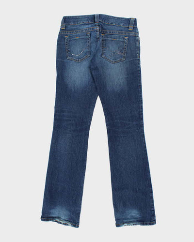 Vintage Y2K Women's Guess Dark Wash Flared Jeans - W28 L31