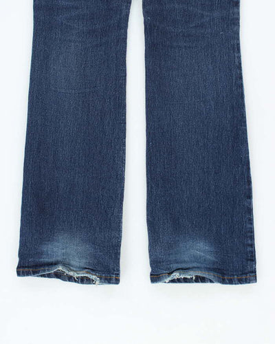 Vintage Y2K Women's Guess Dark Wash Flared Jeans - W28 L31