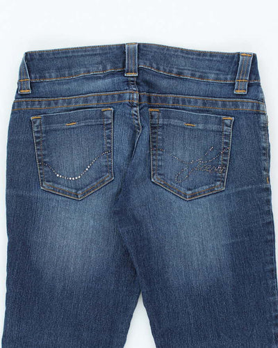 Vintage Y2K Women's Guess Dark Wash Flared Jeans - W28 L31