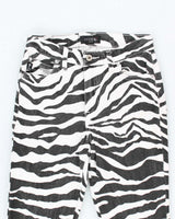 Vintage Y2k 00s Guess Zebra Print Jeans - W28 L29