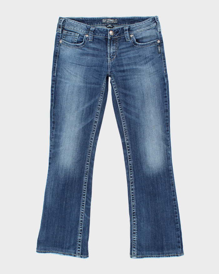 Vintage Silver  Bootcut Jeans - W31 L33