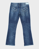 Vintage Silver  Bootcut Jeans - W31 L33