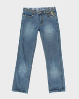 Vintage Y2k 00s Marry Kate &amp; Ashley Studded Jeans - W28 L29