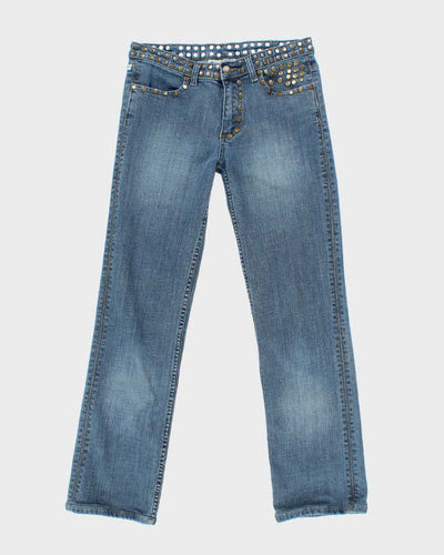 Vintage Y2k 00s Marry Kate & Ashley Studded Jeans - W28 L29