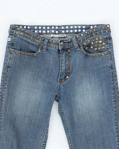 Vintage Y2k 00s Marry Kate & Ashley Studded Jeans - W28 L29