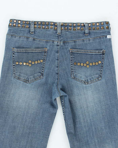 Vintage Y2k 00s Marry Kate & Ashley Studded Jeans - W28 L29