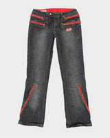 Vintage Y2k 00s Pepe Zip Jeans - W30 L30