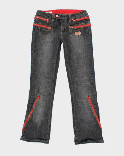 Vintage Y2k 00s Pepe Zip Jeans - W30 L30