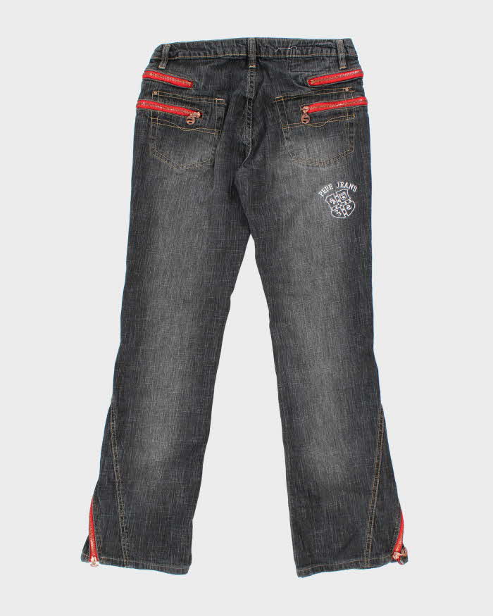 Vintage Y2k 00s Pepe Zip Jeans - W30 L30