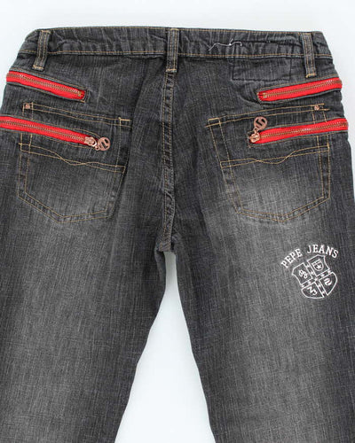 Vintage Y2k 00s Pepe Zip Jeans - W30 L30