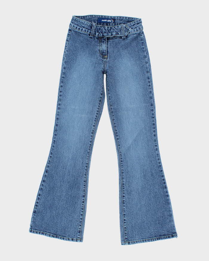 Vintage Y2K Women's Brody Medium Wash Flared Jeans - W25 L29