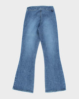 Vintage Y2K Women's Brody Medium Wash Flared Jeans - W25 L29