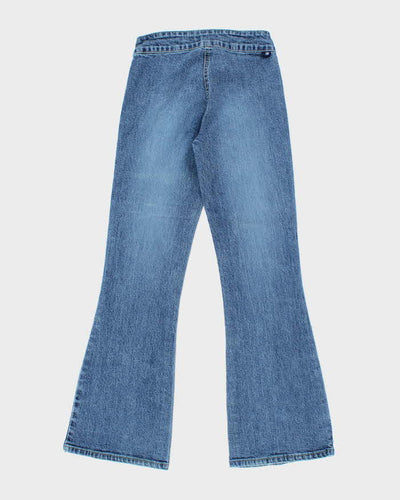 Vintage Y2K Women's Brody Medium Wash Flared Jeans - W25 L29