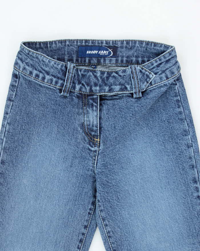 Vintage Y2K Women's Brody Medium Wash Flared Jeans - W25 L29