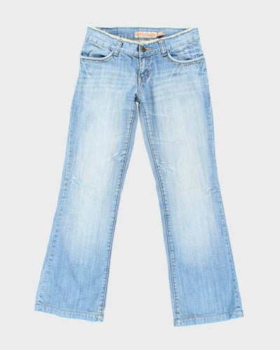Vintage Y2K Women's Dalesi Light Wash Flared Jeans - W27 L28