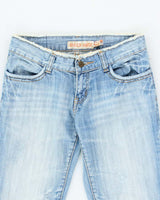 Vintage Y2K Women's Dalesi Light Wash Flared Jeans - W27 L28