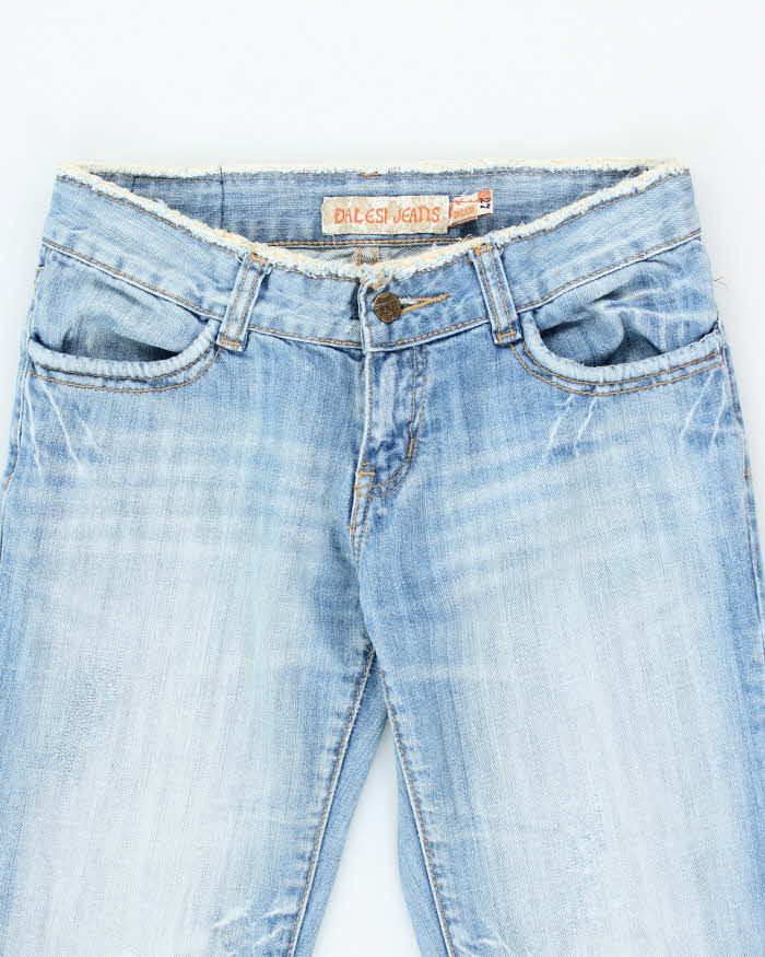 Vintage Y2K Women's Dalesi Light Wash Flared Jeans - W27 L28